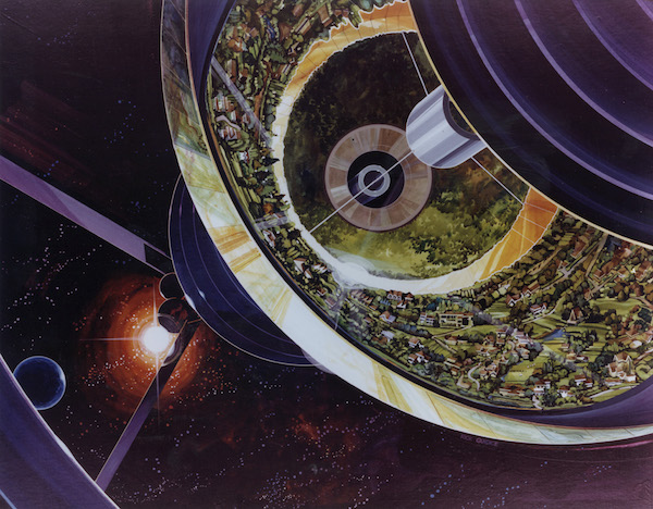 Bernal sphere exterior (public domain image from NASA)