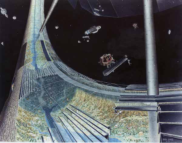 Stanford torus (public domain image from NASA)